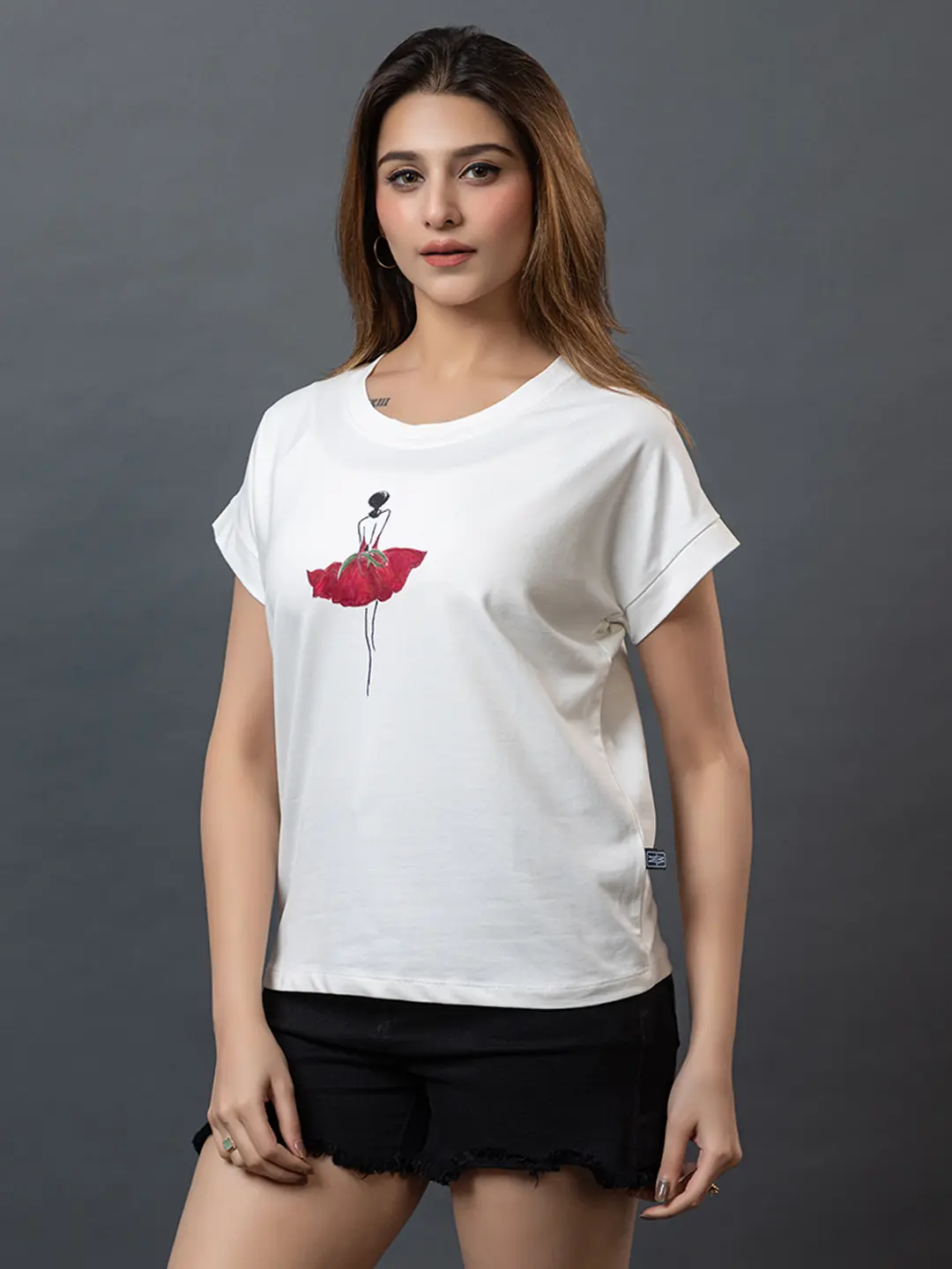 Hand Painted Dancing Doll T-Shirt