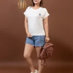 Guarded in Style Evil Eye Embroidered T-shirt