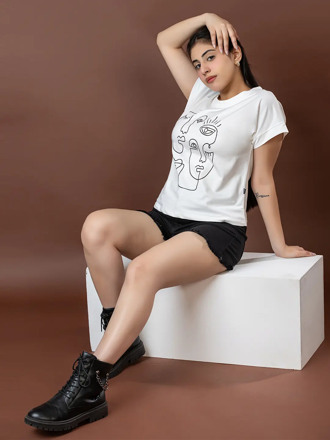 Inner Peace Graphic Printed T-Shirt
